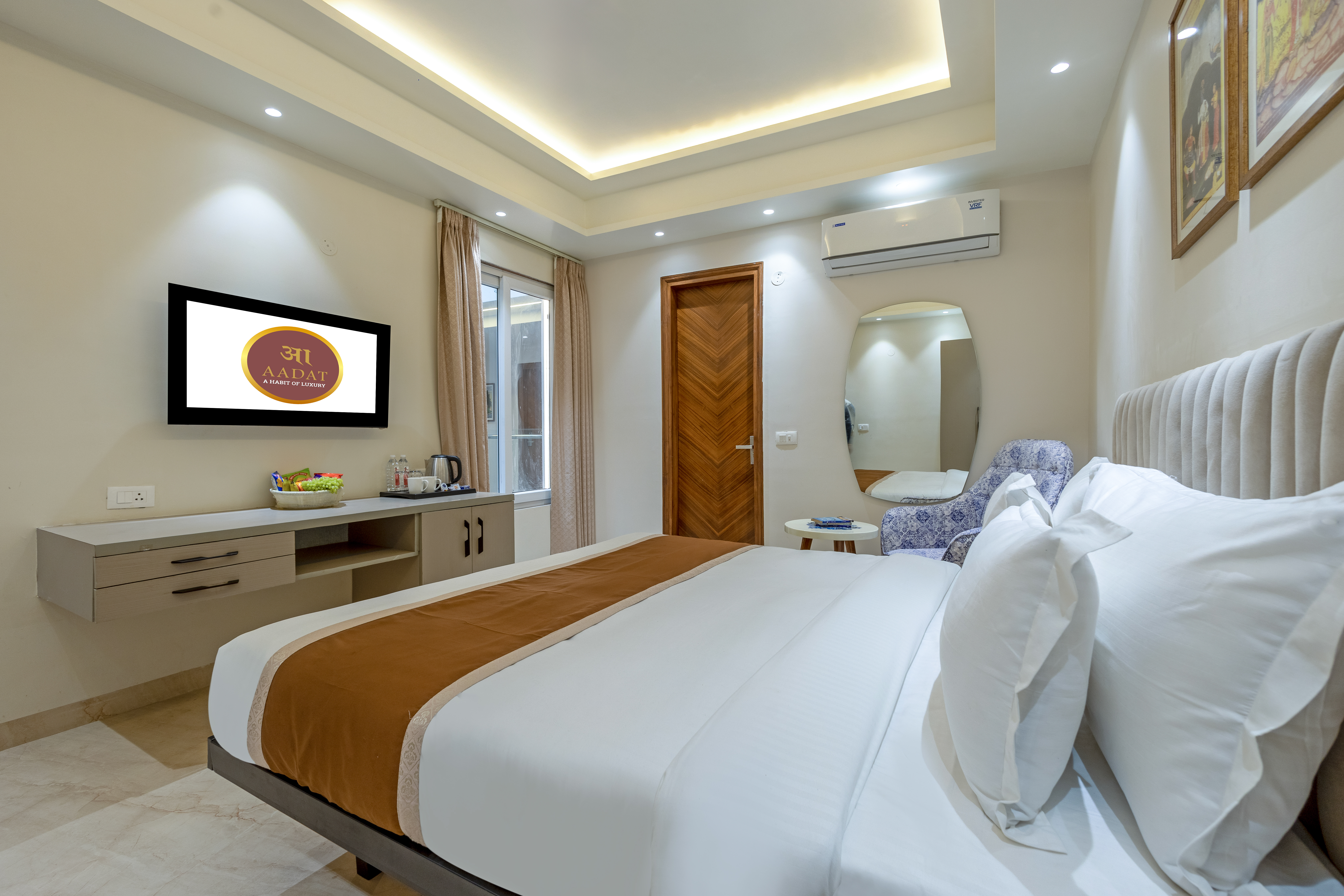 Sector 52 Deluxe Room Interior